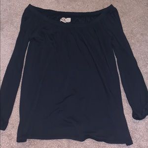 Black long sleeve shirt